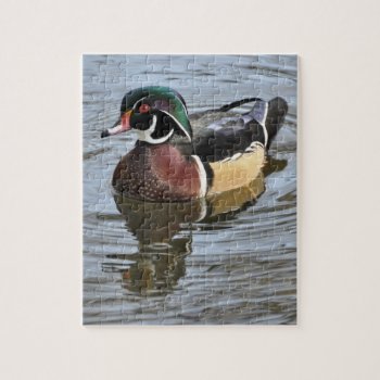 Wood Duck Puzzle by OrcaWatcher at Zazzle