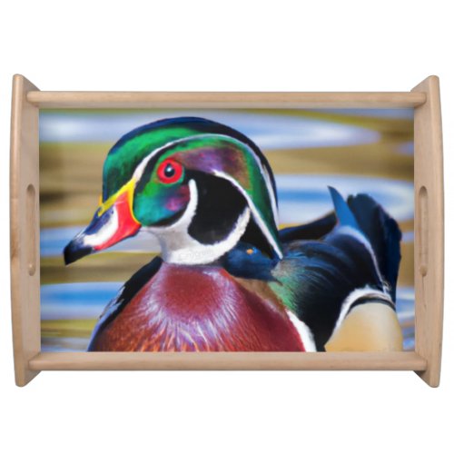 Wood Duck Serving Tray Duck Hunting Serving Tray