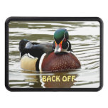 Wood Duck Stare Down/back Off Hitch Cover at Zazzle