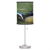 Wood Duck Table Lamp, Duck Hunting Décor Lamp (Left)