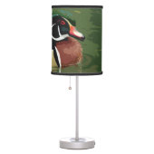 Wood Duck Table Lamp, Duck Hunting Décor Lamp (Right)