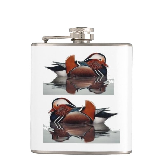 Wood Duck Thunder_Cove  Flask (Front)