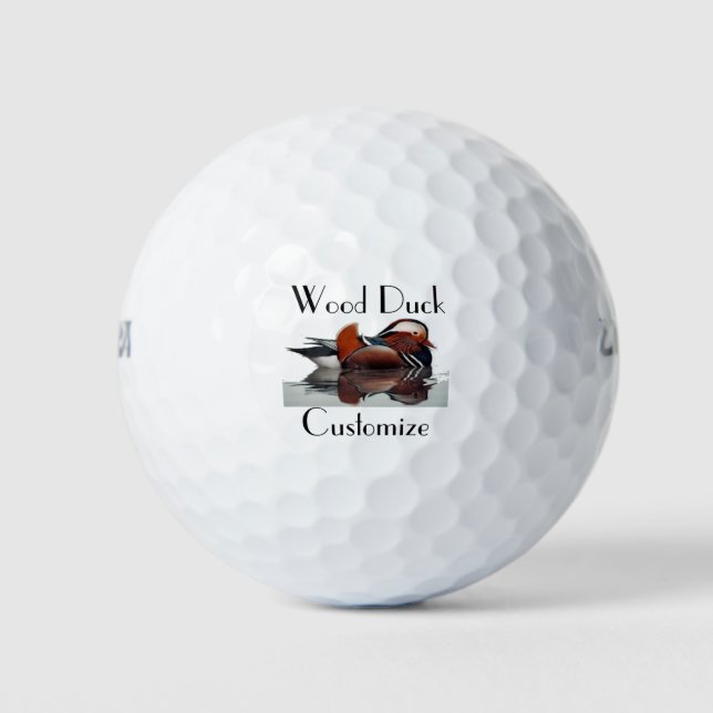 Wood Duck Thunder_Cove  Golf Balls (Front)