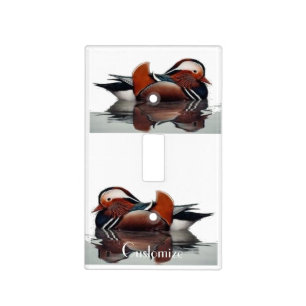 Wood Duck Thunder_Cove   Light Switch Cover