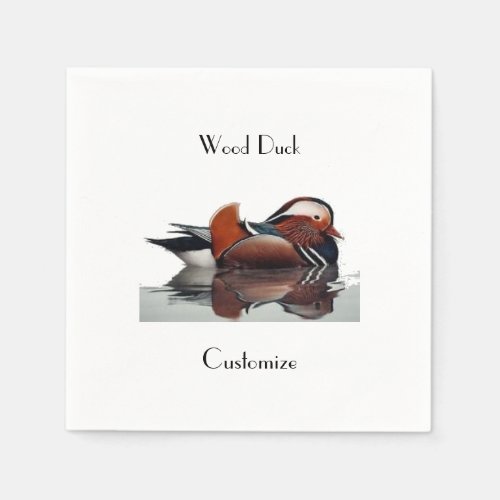 Wood Duck Thunder_Cove Napkins