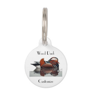 Wood Duck Thunder_Cove Pet ID Tag