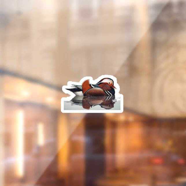 Wood Duck Thunder_Cove  Window Cling (Sheet 2)