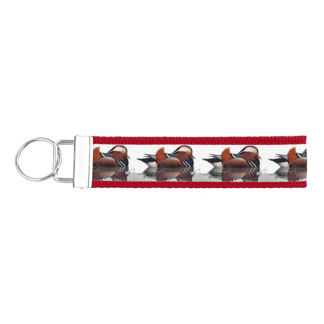 Wood Duck Thunder_Cove  Wrist Keychain (Keys on Left)