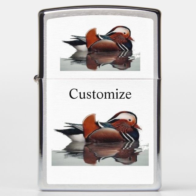 Wood Duck Thunder_Cove  Zippo Lighter (Front)