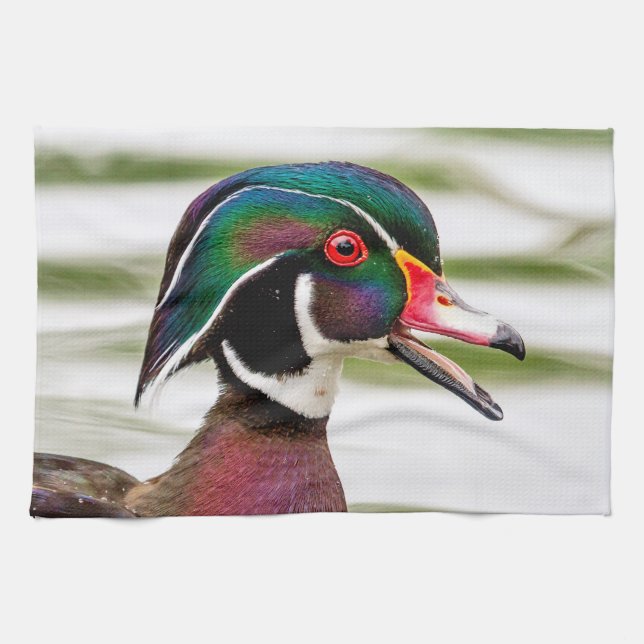 Wood Duck Towel (Horizontal)