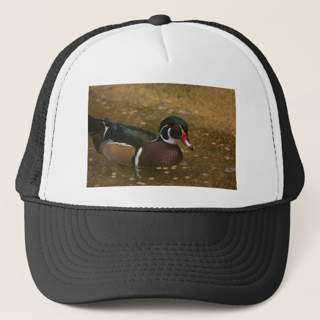 Wood Duck Trucker Hat (Front)