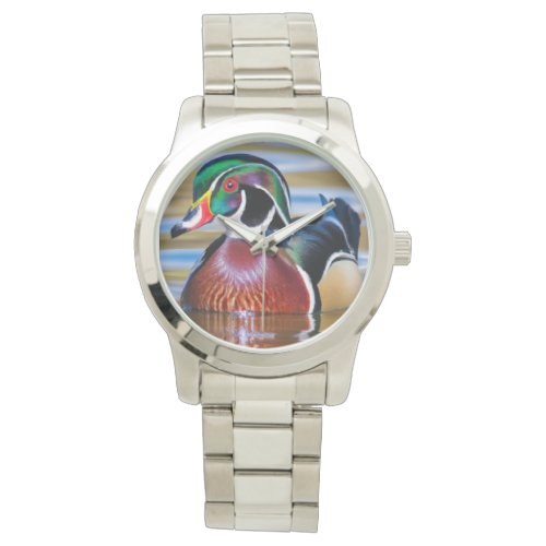 Wood Duck Watch for Men Duck Hunting Watch