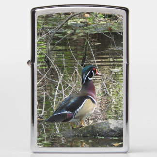 WOOD DUCK Zippo Lighter