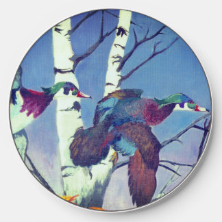 Wood Ducks Fancy Flight Wireless Charger