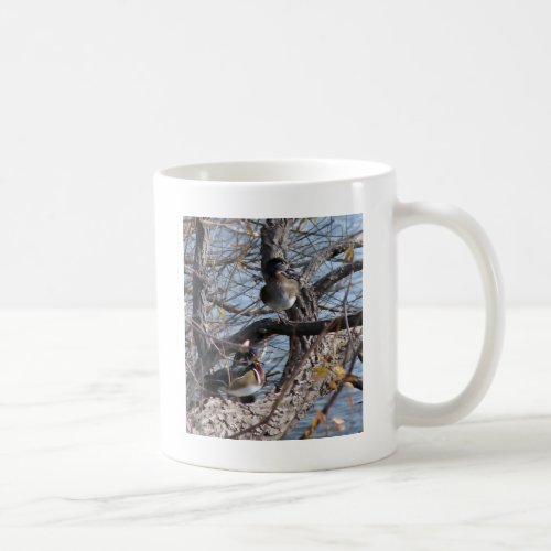 Wood Ducks in a Tree Coffee Mug