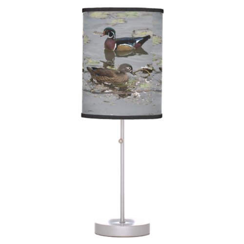 Wood Ducks Lamp