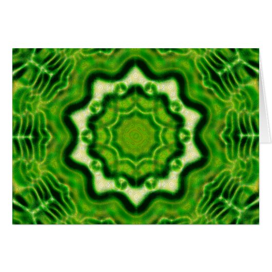 WOOD Element kaleido pattern Cards (Front Horizontal)
