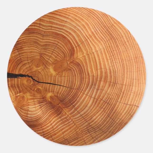 Wood Envelope Seal Stickers (Front)