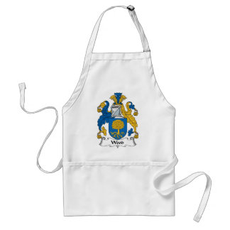 Wood Family Crest Adult Apron
