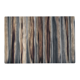 Wood Fence Texture Cool Unique Placemat