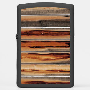 Wood Fence Texture Cool Unique Zippo Lighter