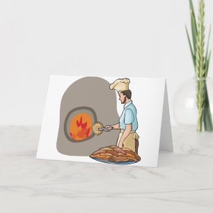 Wood Fired Pizza Oven Chef Card
