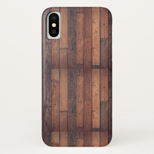 Wood Flooring Parquet iPhone X Case