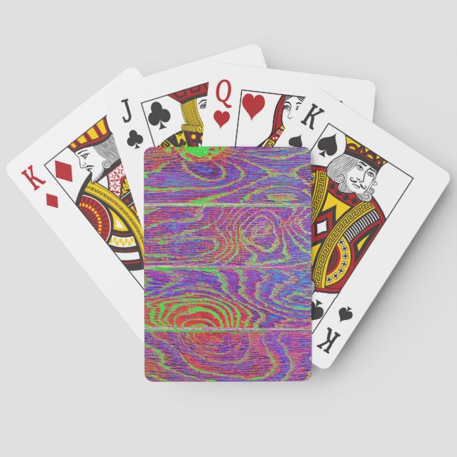Wood Flooring Poker Cards (Back)
