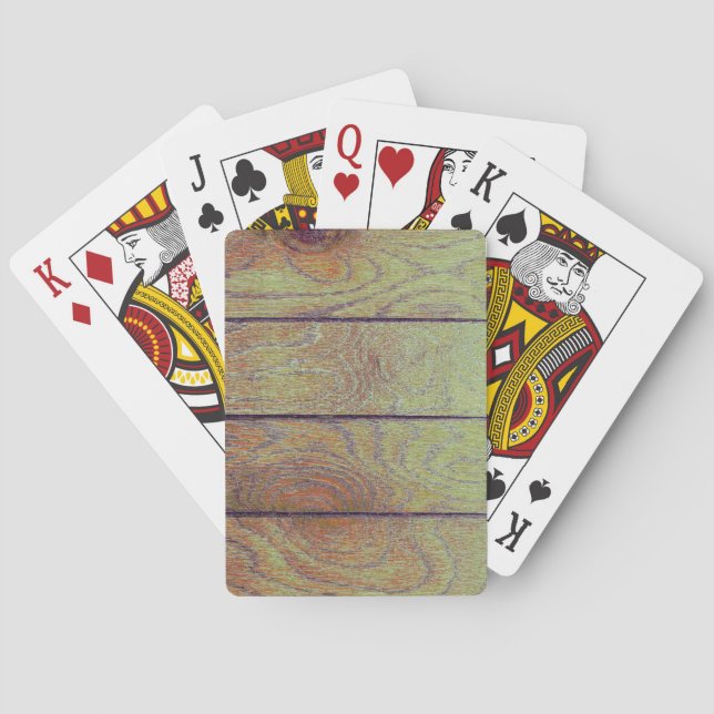Wood Flooring Poker Cards (Back)