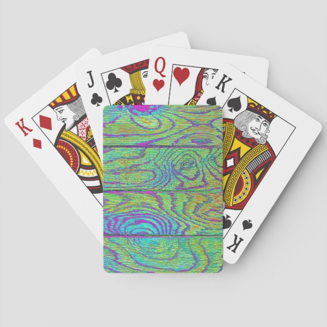 Wood Flooring Poker Cards (Back)
