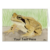 Wood Frog (Front Horizontal)