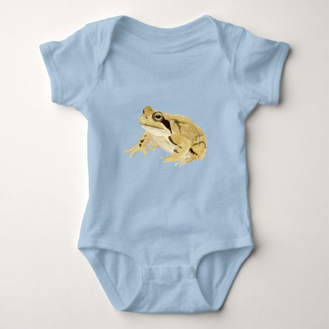 Wood Frog Baby Bodysuit (Front)