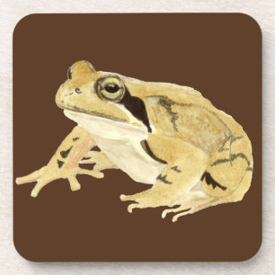 Wood Frog Beverage Coaster