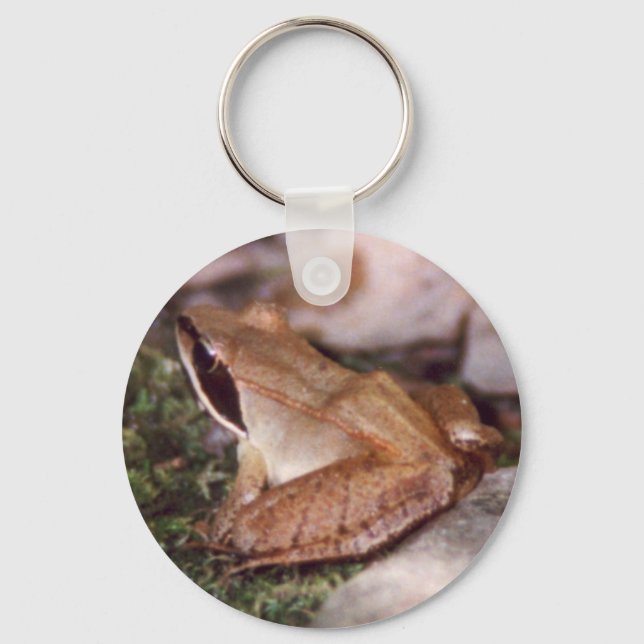Wood Frog Keychain (Front)
