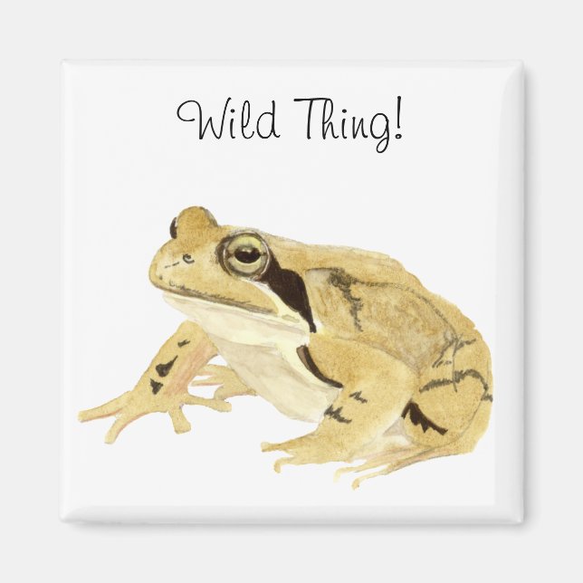 Wood Frog Magnet (Front)