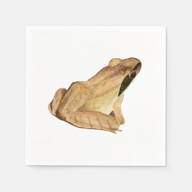 Wood Frog Napkins (Front)
