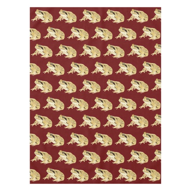 Wood Frog Tablecloth (Front)