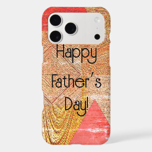 Wood - geometric shapes - Father’s day iPhone 17 Pro Max Case