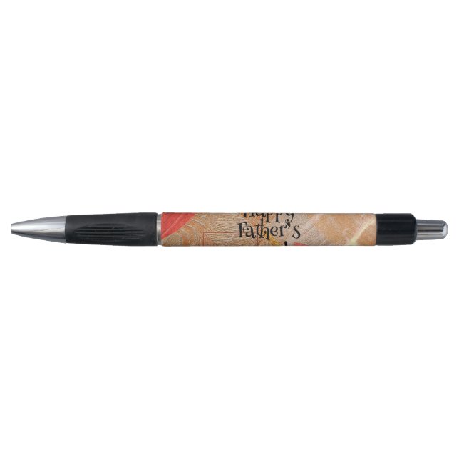 Wood - geometric shapes  - Father’s day Pen (Front)