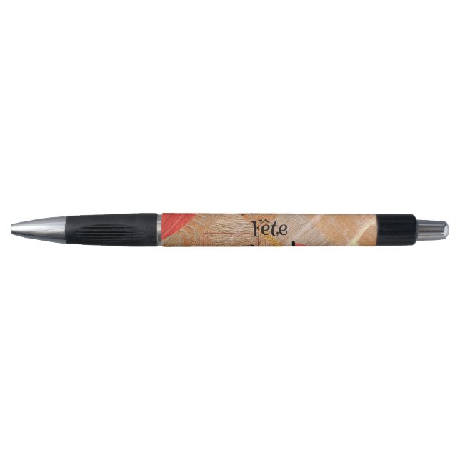 Wood - geometric shapes - Fathers' Day Pen (Front)