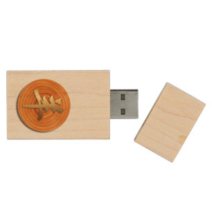 Wood Goat Ram Chinese Year Zodiac To personalize Flash Drive
