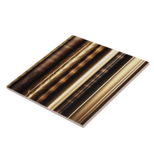 Wood Gold Trendy Art Lamperia Collection Ceramic Tile