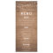 Wood grain and string lights rustic menu