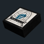 Wood Grain Bird Cage Teal Cute Kissing Love Birds Jewelry Box<br><div class="desc">Wedding Black Lacquer Keepsake Custom Designer Personalized Jewelry Box or Memory Box Elegant Unique Wedding Anniversary  Christmas Gifts or Valentines Day Gifts</div>