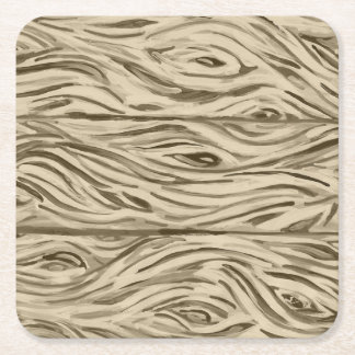 Wood Grain Board French Oak Barrel coaster