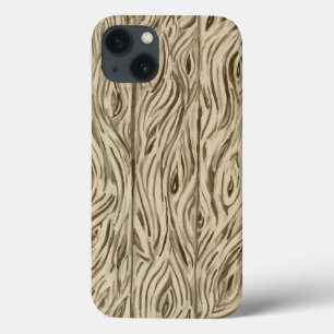 Wood Grain Board French Oak Barrel iphone case