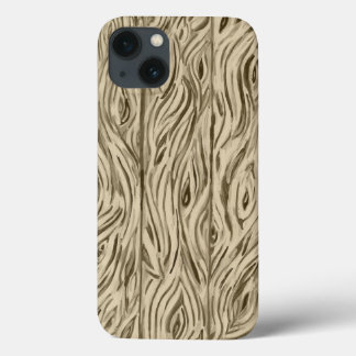 Wood Grain Board French Oak Barrel iphone case