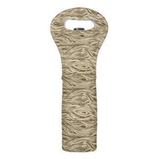 Wood Grain Board French Oak Barrel Wine bag