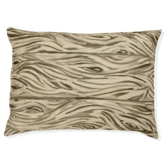 Wood Grain Board French Oak Wine Barrel dog bed