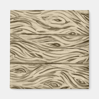 Wood Grain Board French Oak Wine Barrel magnet